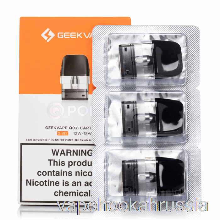 Vape Russia Geek Vape Q сменные капсулы 0,8 Ом